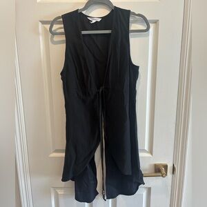BCBG Black Vest